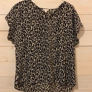 Charming Charlie Leopard Top